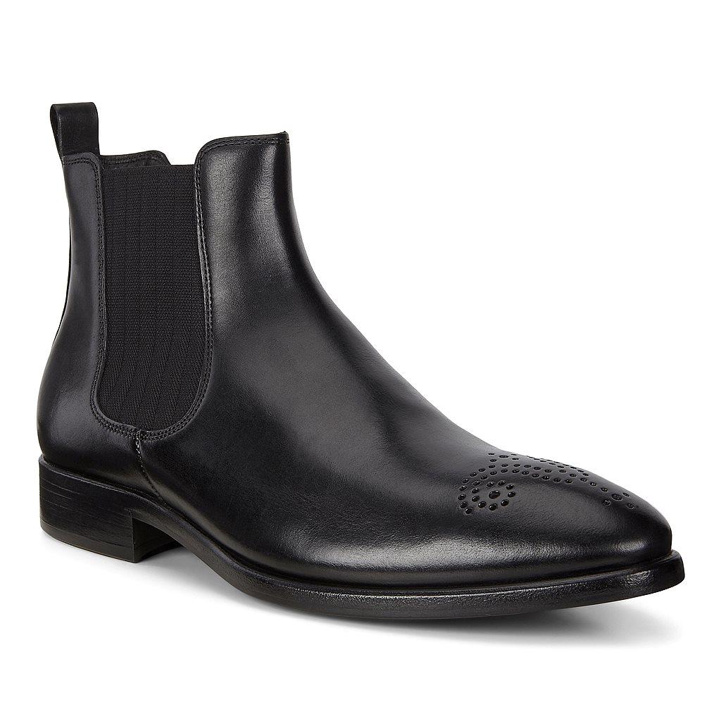 Ecco Vitrus Mondial Mens Chelsea Boots In Black Outlet - India OYL-475032